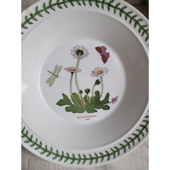 Portmeirion Botanic Gardens AS IS Daisy 8" soup salad bowl - Picture 2 of 9